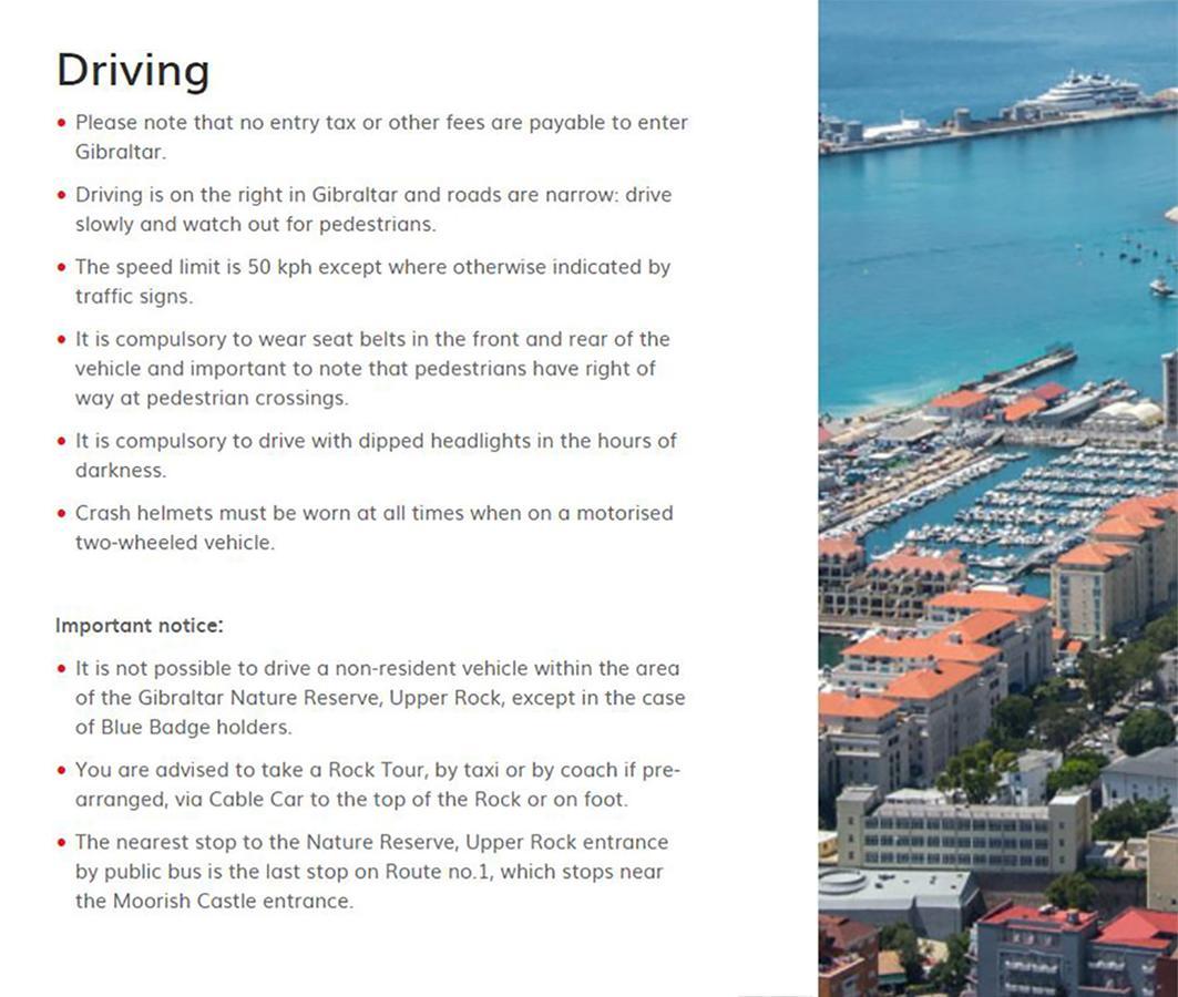 Ocean Heights Apartment Gibraltar Bagian luar foto